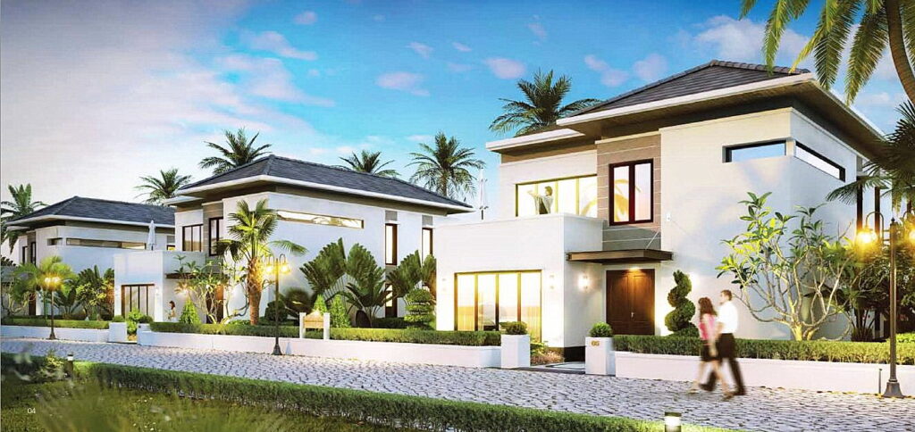 Nhà mẫu biệt thự dự án Vin Phú Quý Nha Trang